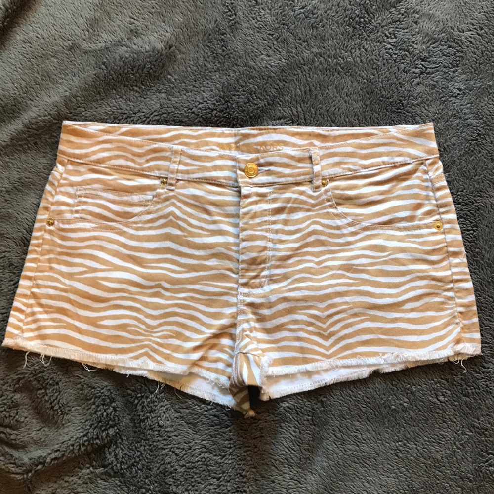 Zebra Print Shorts